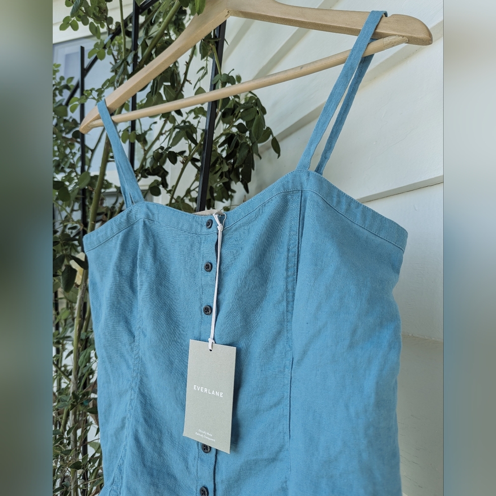 💠Everlane Linen Picnic Top NWT💠